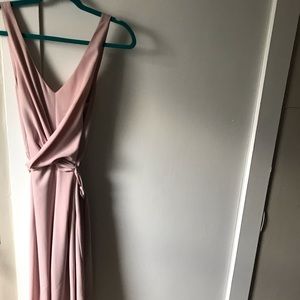 Wilfred blush dress in medium